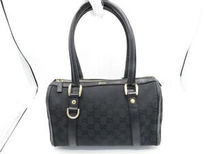 Gucci Bag Boston Canvas Calfskin